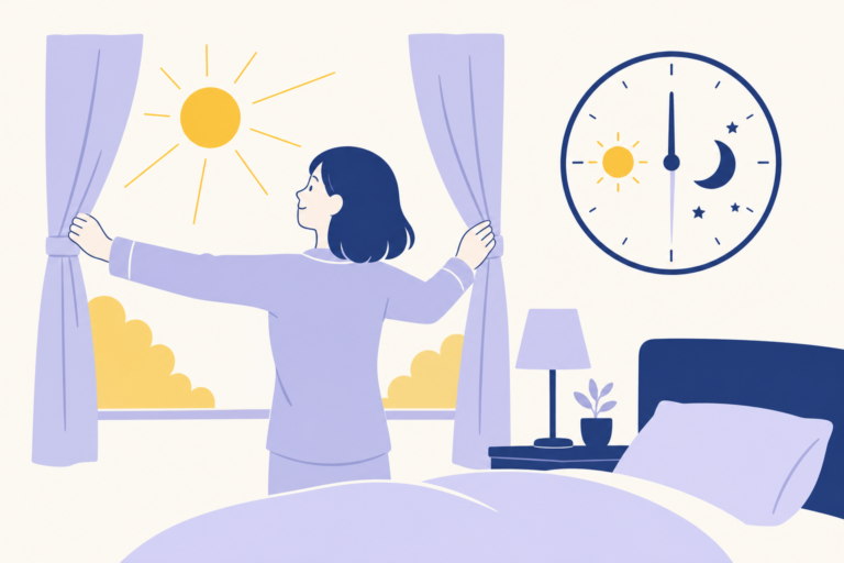 朝日を浴びるだけで睡眠が変わる？<br>体内時計と光の関係を研究データで徹底解説