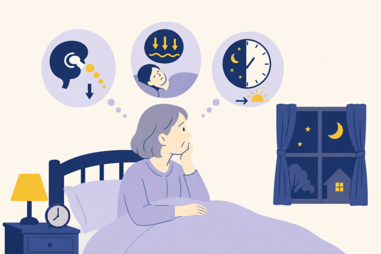 「年のせいだから仕方ない」は本当？<br>加齢で睡眠が変わる3つの理由と、<br>諦める前に知っておきたいこと